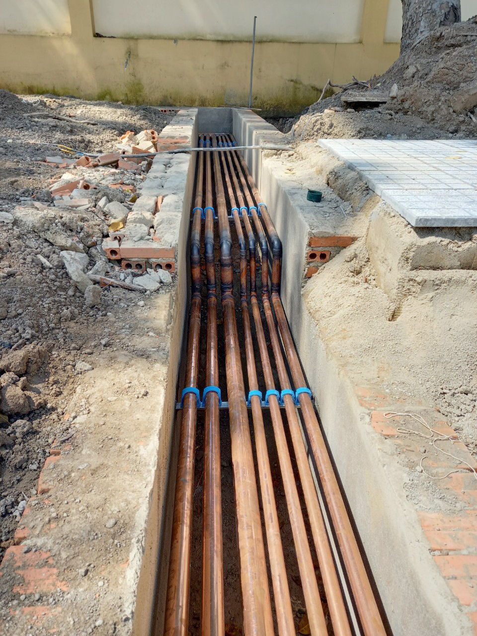 Thi công tại bệnh viện dã chiến TPHCM 27